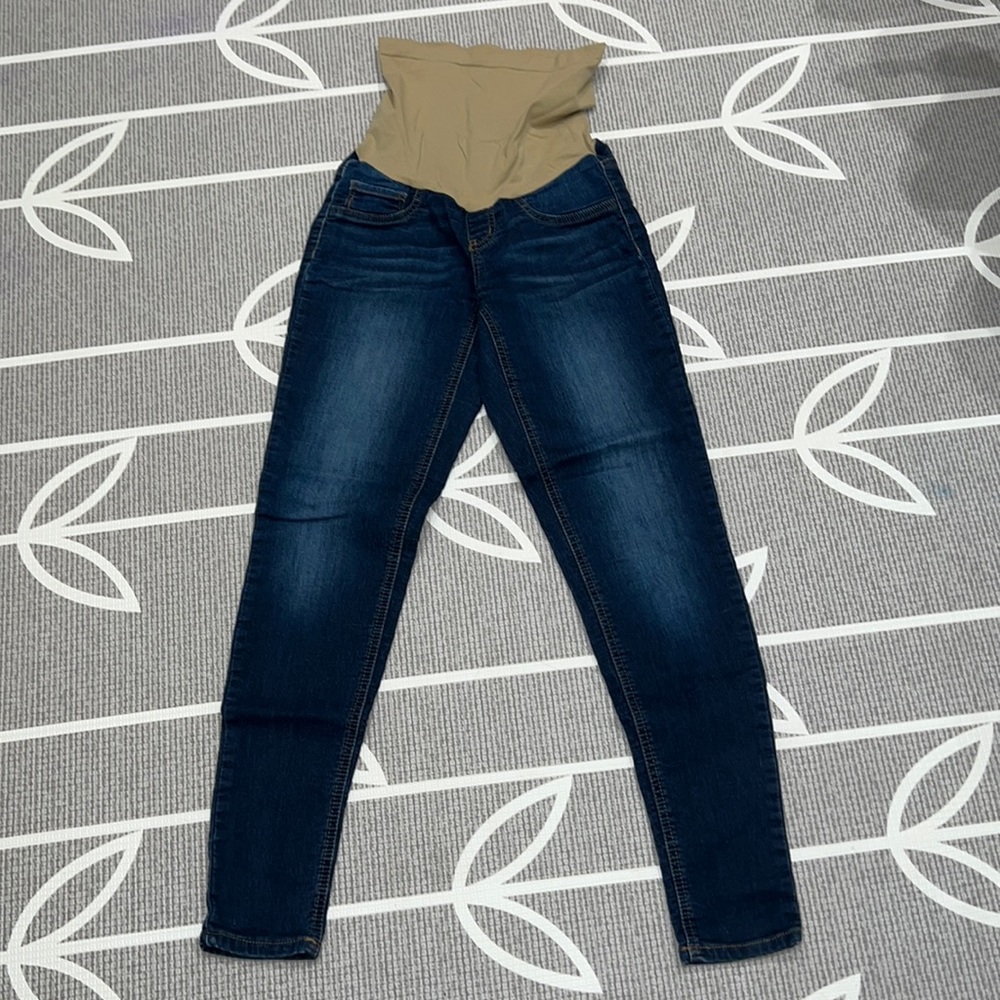 Maternity Denim Skinny Jeans, Brand: Indigo Blue, Size: XS